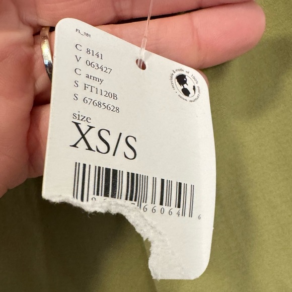 NWT Free People Intimately army Green Stretch High Neck Bodysuit XS/small - Picture 5 of 5